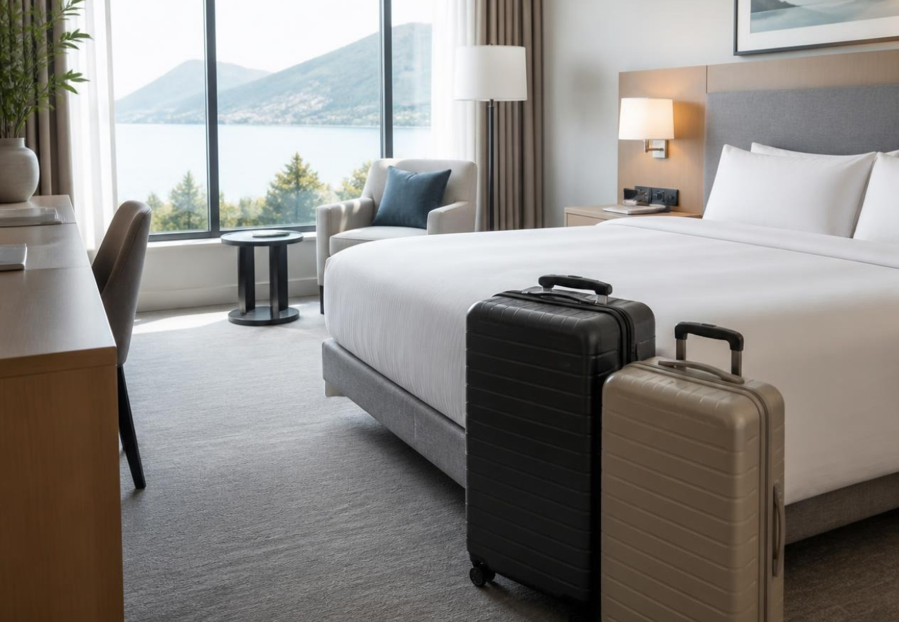 Things to do when you arrive at a hotel before unpacking